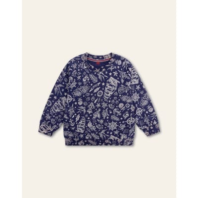 Oilily Hutt Sweater- maat104/4yr Patriot Blauw