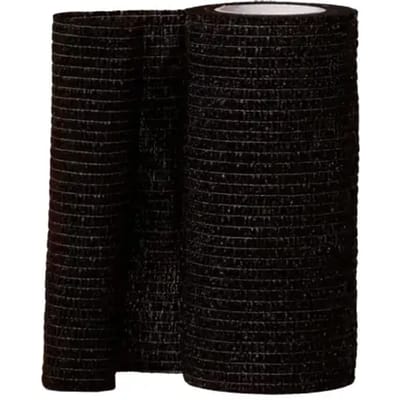Grooming Deluxe - VetCoFlex wrap box 24pcs 1m zwart