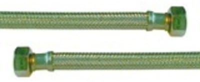Nemo Go aanvoerflexibel water 4/4M x 4/4F moer 75 cm inox Ø19