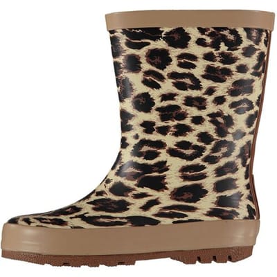 XQ Kinder Regenlaarzen Printed Panter Print-25/26
