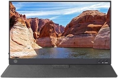 Draagbare Monitor - Extern Scherm Laptopscherm - Productief Werken - Full HD IPS - 156 inch - Zilver