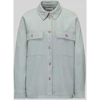 Relaxed fit overhemdjack van zuivere katoen model 'MOXIE'