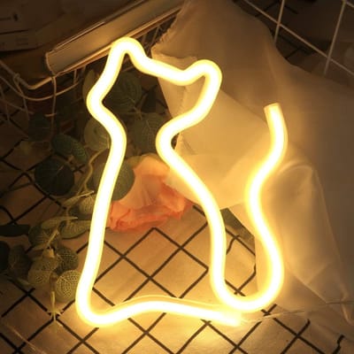 Neon led lamp Kat -