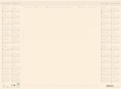 Bureaumat Vintage 40x54 cm 4 Years View