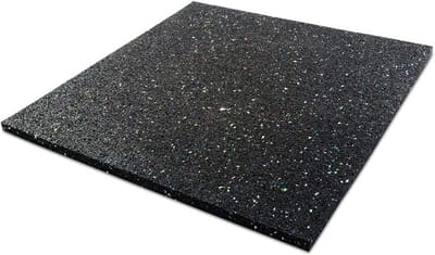 Rubberen Terraspads 90x90 mm voor Onderbouw Terras - Dikte Keuze