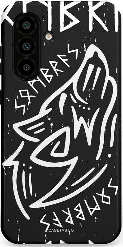 Casetastic Hoesje Geschikt voor Samsung A56 / A36 - Stijlvolle Beschermende Duo-layer Case - Wolvenkreet