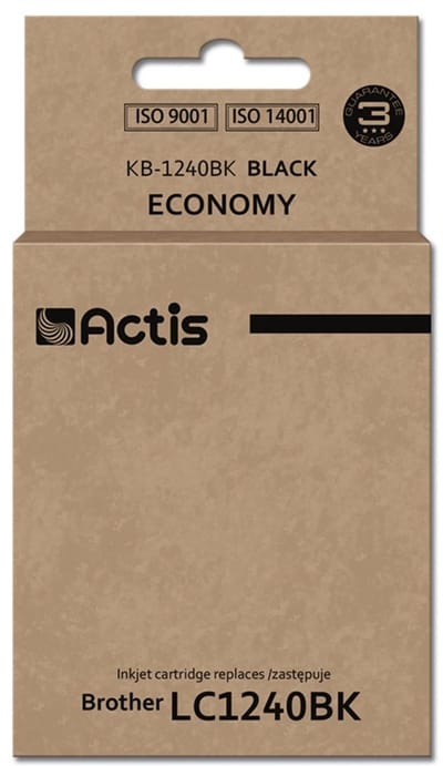 Actis standard KB-1240BK - ink cartridge (alternative for: Brother LC1220BK Brother LC1240BK)