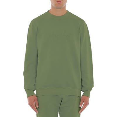 Moschino Sweatshirt Green Größe: 46 | Pullover Outlet | Herren | Grün