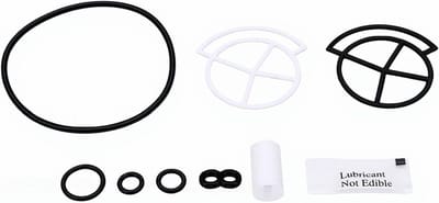 Afdichtingsset Waterontharder - Reparatieset Klep - Waterkwaliteit Verbeteren - Universele Compatibiliteit - 1 Set - Wit Zwart