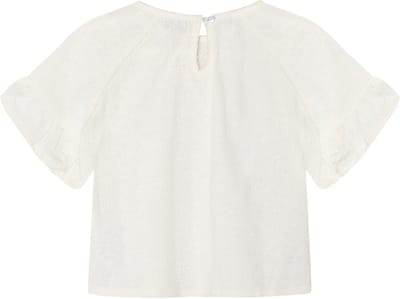 Noppies T-shirt Tee SS - Egret - Maat 122