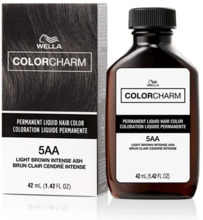 Wella Color Charm Permanent Liquid Haircolour - 5AA - Light Brown Intense Ash - Wella haarkleuring - Haarkleuring - Toner - Asbruin
