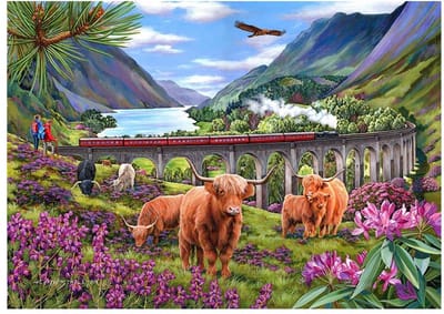 Glenfinnan Ladies Puzzel 500 XL Stukjes