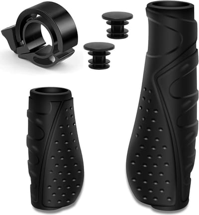 Ergonomische Fietshandvatten voor MTB, BMX, Vouwfietsen en Stadsfietsen - 22 mm Universeel en Comfortabel