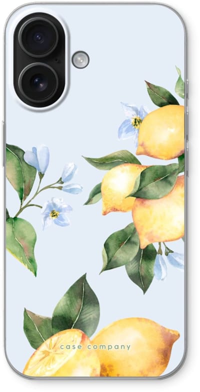 Case Company® - Hoesje geschikt voor iPhone 16 hoesje - Orchard Sun - Soft Cover Telefoonhoesje - Bescherming aan alle Kanten en Schermrand