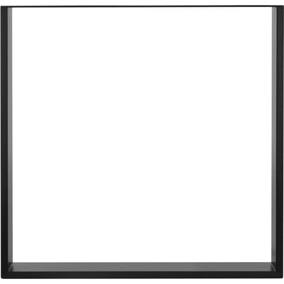 Set van 2 tafellopers 80GRAD helling 75x72 cm zwart profiel 8x2 cm staal ML-Design