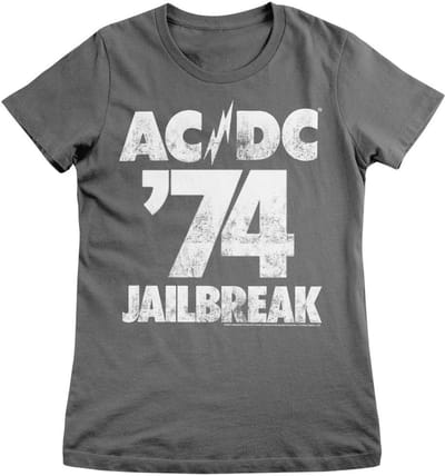 AC/DC Dames 74 Jailbreak Girly T-shirt PS-5-ACDC006-H70-7
