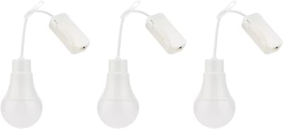 Bailey EcoPack 3x LED Verhuislamp 11W 1055lm 4000K met Kabel - Bouwpendel | Geen fitting | Koel Wit | 11 watt | 15.000 Branduren