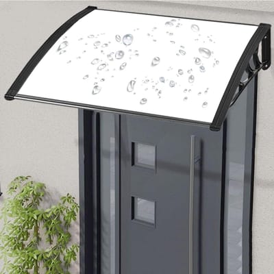 Luifels Voordeur Luifel 60-150cm Over Deur Shelter Tuin Luifel, UV-bescherming tegen regen en sneeuw (Maat: 60x150cm)