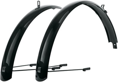 Sks Bluemels 60 Mm Spatbordset Zilver 24´´