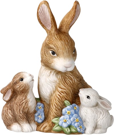 Goebel - Pasen | Decoratief beeld Natuurlijke Haas - Jaarhaas 2026 | Porselein - 13cm - Paashaas - Limited Edition