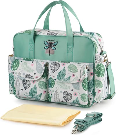 Luiertas - Baby tas - Baby verzorgen - Grote capaciteit - 42 x 33 cm - Zwart