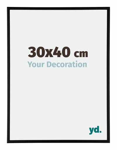 Your Decoration - Puzzellijst 30x40 cm - Zwart Mat - Puzzellijst 500-1000 stukjes - Aluminium Fotolijst - Kent