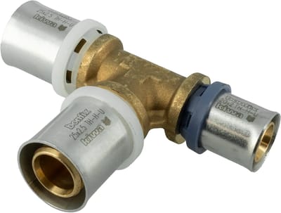 Bonfix Alu-pers verloop T-stuk 25 x 25 x 20 mm