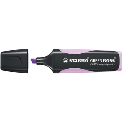 STABILO GREEN BOSS Pastel, milieuvriendelijke markeerstift, lila blush, per stuk
