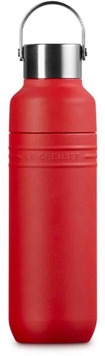Le Creuset Drinkfles Dubbelwandig On The Go 0,5 Liter Kersenrood