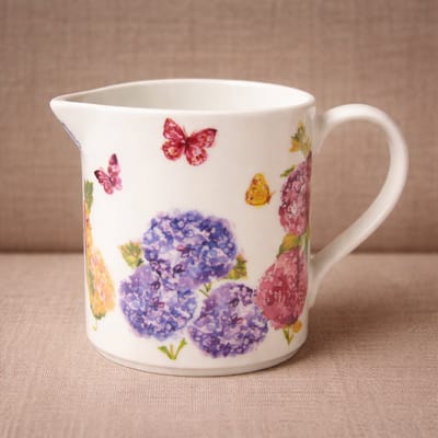 Lesser & Pavey Butterfly Blossom melkkannetje porselein