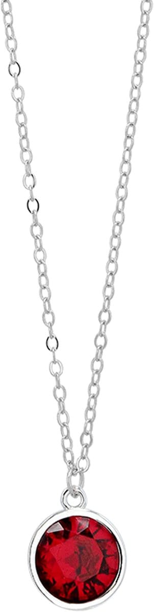 AKZENT Akzent dames ketting met hanger uit 925 Sterlingzilver, gerhodineerd, duurzaam