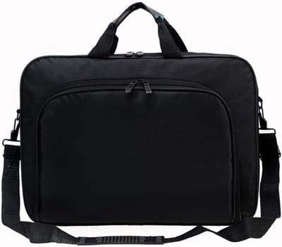 VHV Laptoptas - Laptoptas dames - Laptoptas 15 inch - Laptop sleeve met vak - Reistas voor laptop - Grote schoudertas met hoge capaciteit - Waterdicht - Voor laptop-Tabletoplader-Documenten-Student(Zwart)