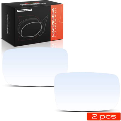 Frankberg 2x Spiegelglas Buitenspiegel Voor voor Toyota Yaris P1