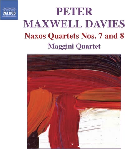 Maggini Quartet - Naxos Quartet 7 & 8 (Volume 4) (CD)