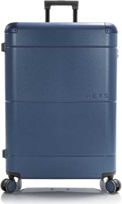 Heys Zen 4 wielen Trolley L 76 cm met uitbreidingsplooi - Harde bagage - TSA slot - navy