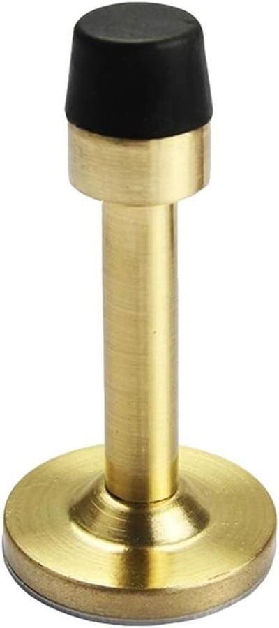 Deurstopper - Deurvanger Deurhouder - Wand Beschermen - Zware Roestvrij Staal - 200 Gram - Geborsteld Goud
