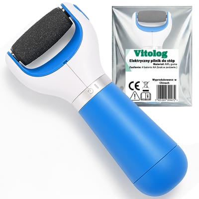 Vitolog - Elektriese Pilvlijm - 360° Roteerbare Kop - Professionele Voetverzorging