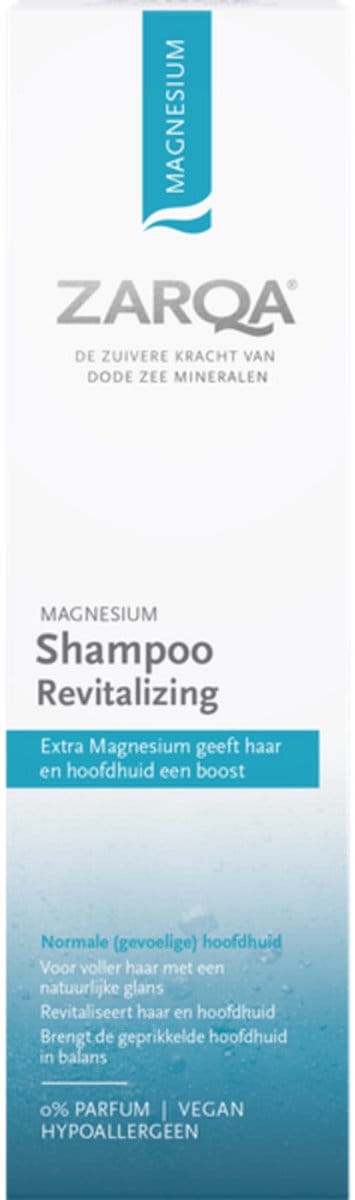 Zarqa Magnesium Revitalizing Shampoo - 3 x 200 ml - Voordeelverpakking