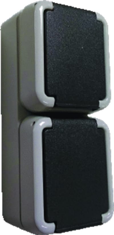 Honeywell Peha spatwaterdicht Wandstopcontact (WCD schakelmateriaal) - 00306521 - E2WJS