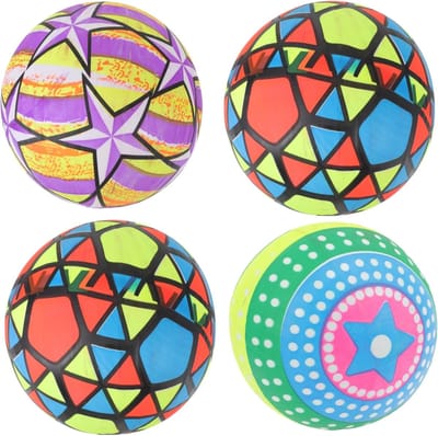 Opblaasbare Strandballen - Water Speelballen - Zomerse Feestjes - Fluorescerende Sterpatronen - 23cm Doorsnede - Diverse Kleuren