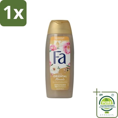 1 x Fa - Oriental Moments - Douchecrème - Woestijnroos & Sandelhout - 250 ml - Douchecrème - Sandelhout - Woestijnroos - Oriental - Fa