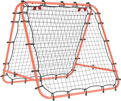 Voetbal Rebounder Net met Verstelbare Hoeken voor Training