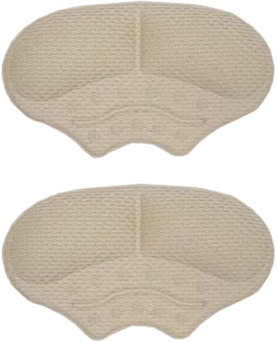 Sodrai hielkussen - Zachte Hielzool - Hakbeschermers - Anti-slip - Premium Hielbeschermers - Beige - Schoenmaat Universeel - Blaarbeschermers - Hielkussens - 2 stuks 1 paar
