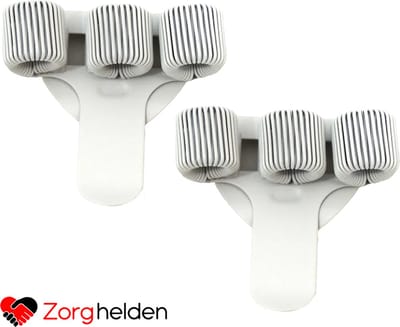 Novaex pennenhouder Wit - Set van 2 stuks - pennenhouder clip - pennenhouder verpleegkunde - verpleegkundige accessoires - pennenhouder zorg