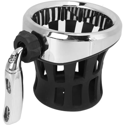 Porte-gobelet de voiture en aluminium et caoutchouc pour guidon de moto, support de boisson de remplacement pour Gold Wing white