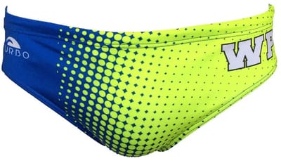 Turbo New Wp Zwemslip Geel,Blauw XL Man