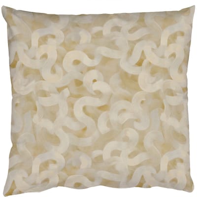 Sierkussens - Kussentjes Woonkamer - 50x50 cm - Abstract - Lijnen - Beige