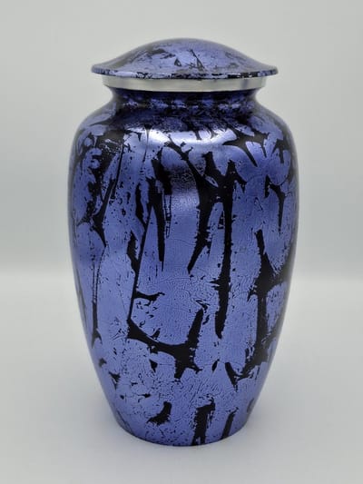 Urn Purple galaxy 13202A