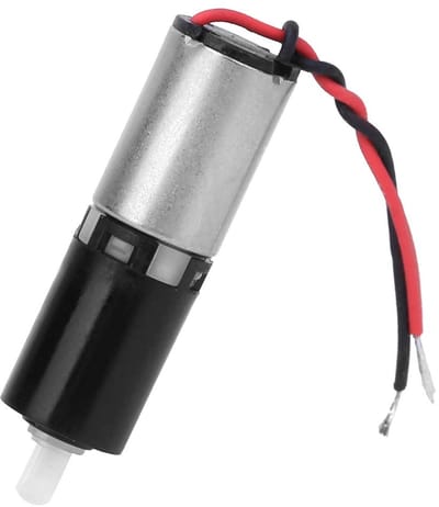 Reductiemotor - Micro motor - Modelbouw projecten - Hoog koppel - 6 mm - Metaal