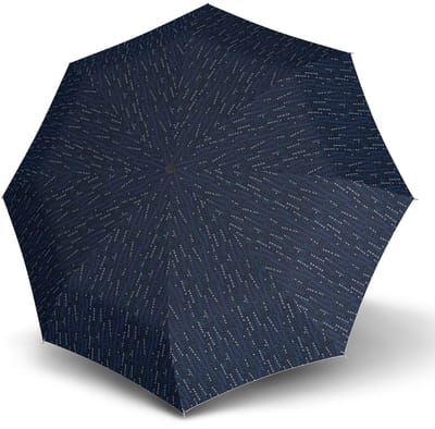 Knirps Paraplu T.200 Medium Duomatic Domino Blue Donkerblauw